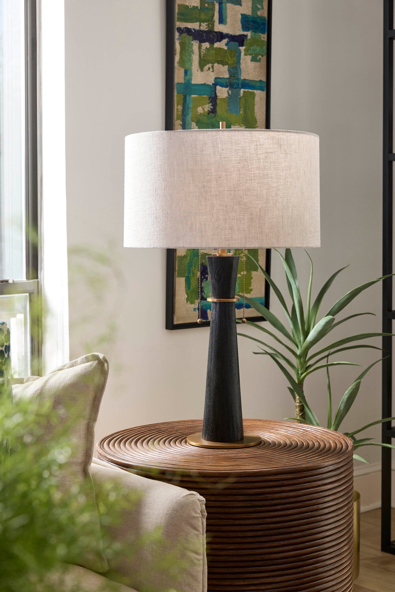 Papeete Side Table Designed by J Kent Martin | Brown - Image 4