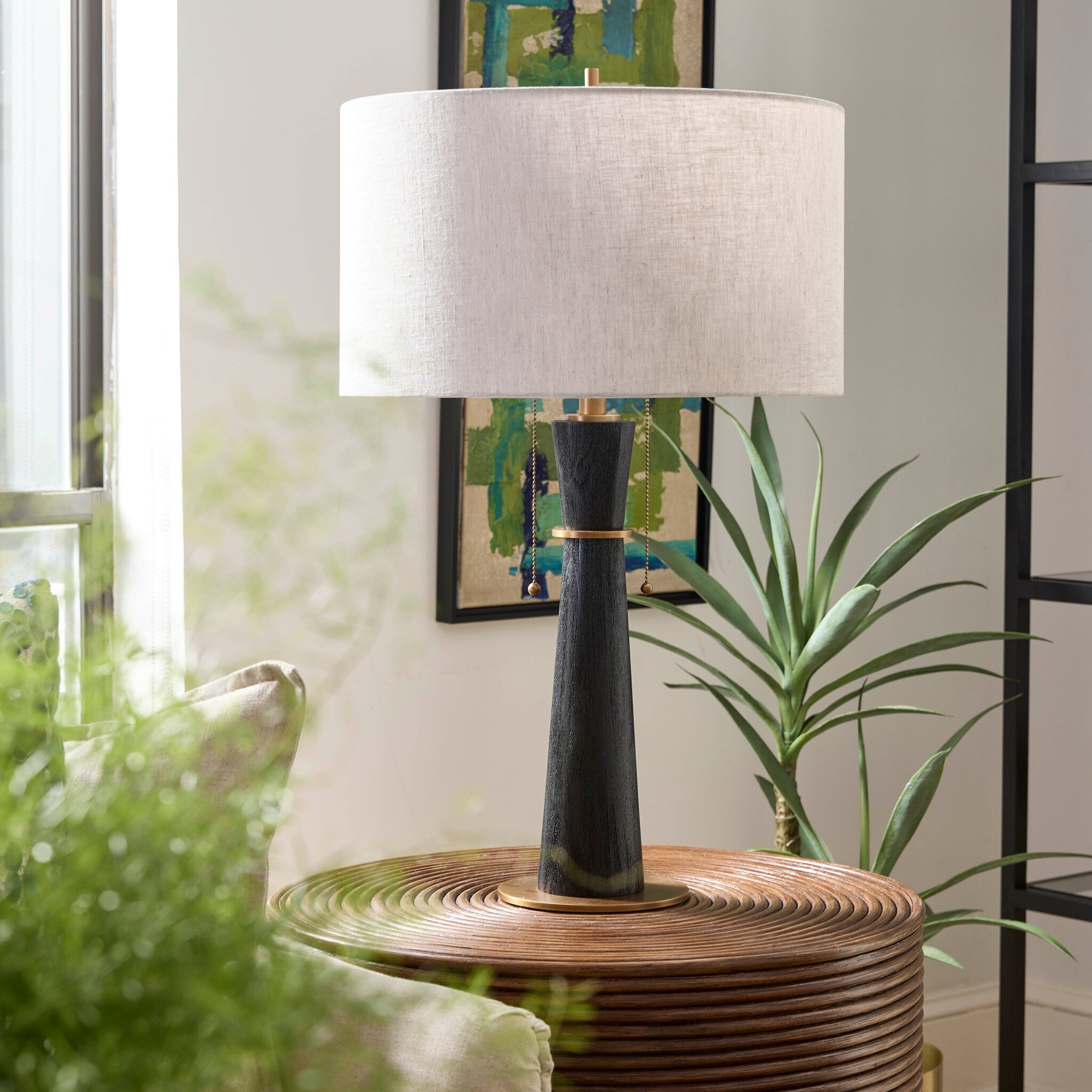 Papeete Side Table Designed by J Kent Martin | Brown - Image 6