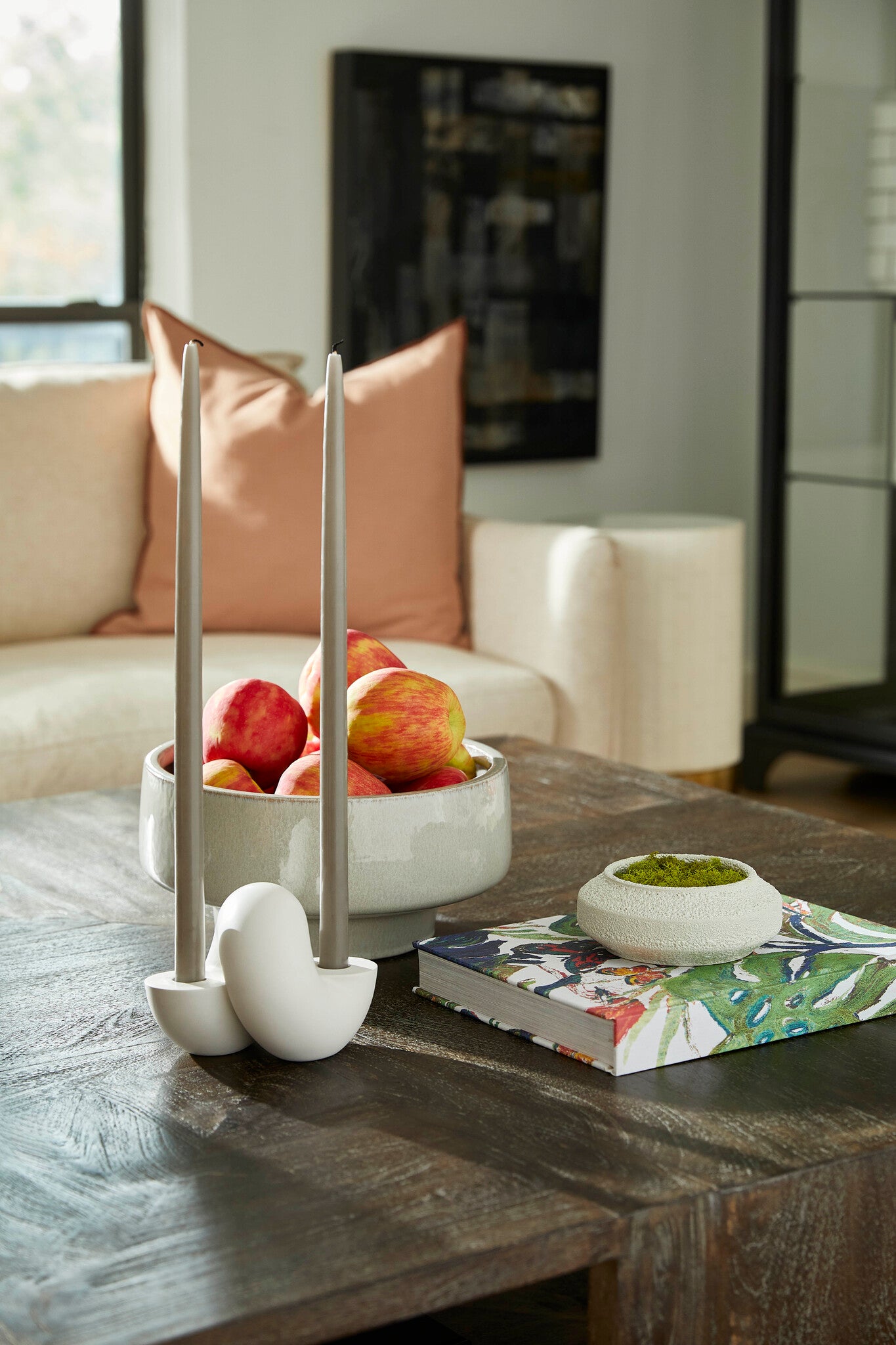 White on Terra Bowl Designed by Thom Filicia | Porous White - Low - Image 6