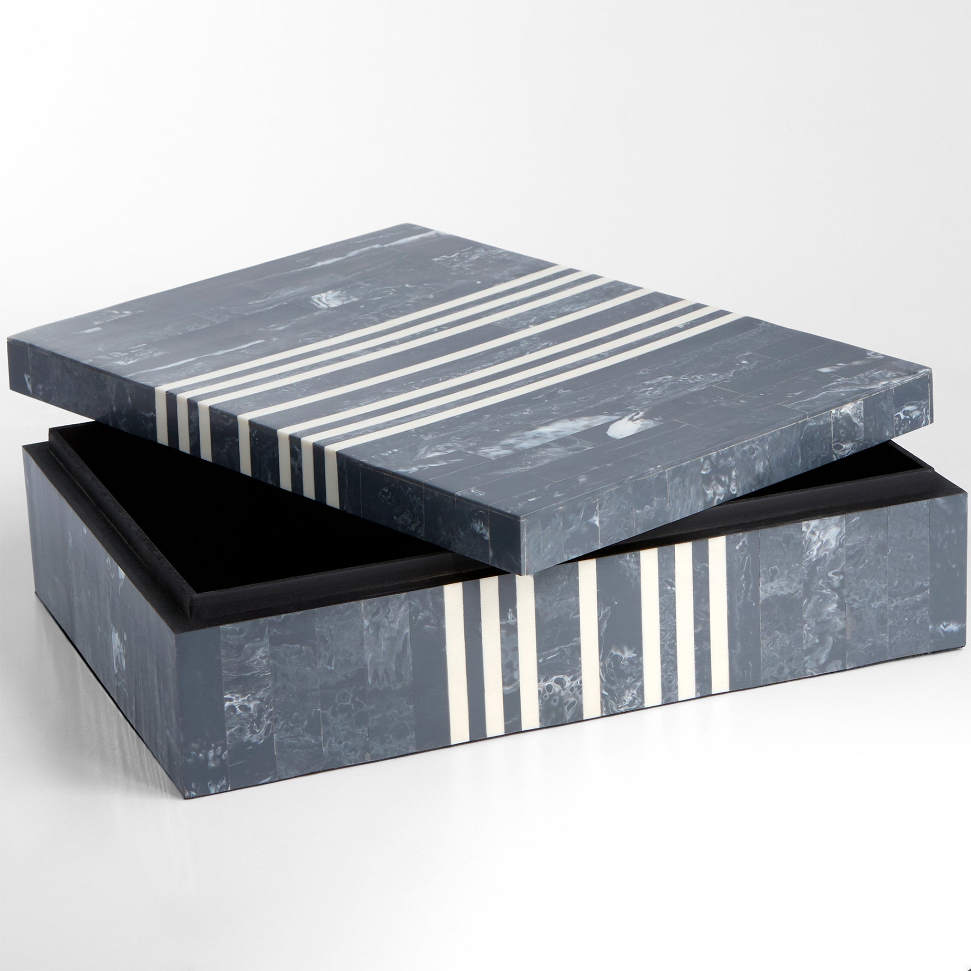 Lapis Box | Blue | White - Large - Image 2