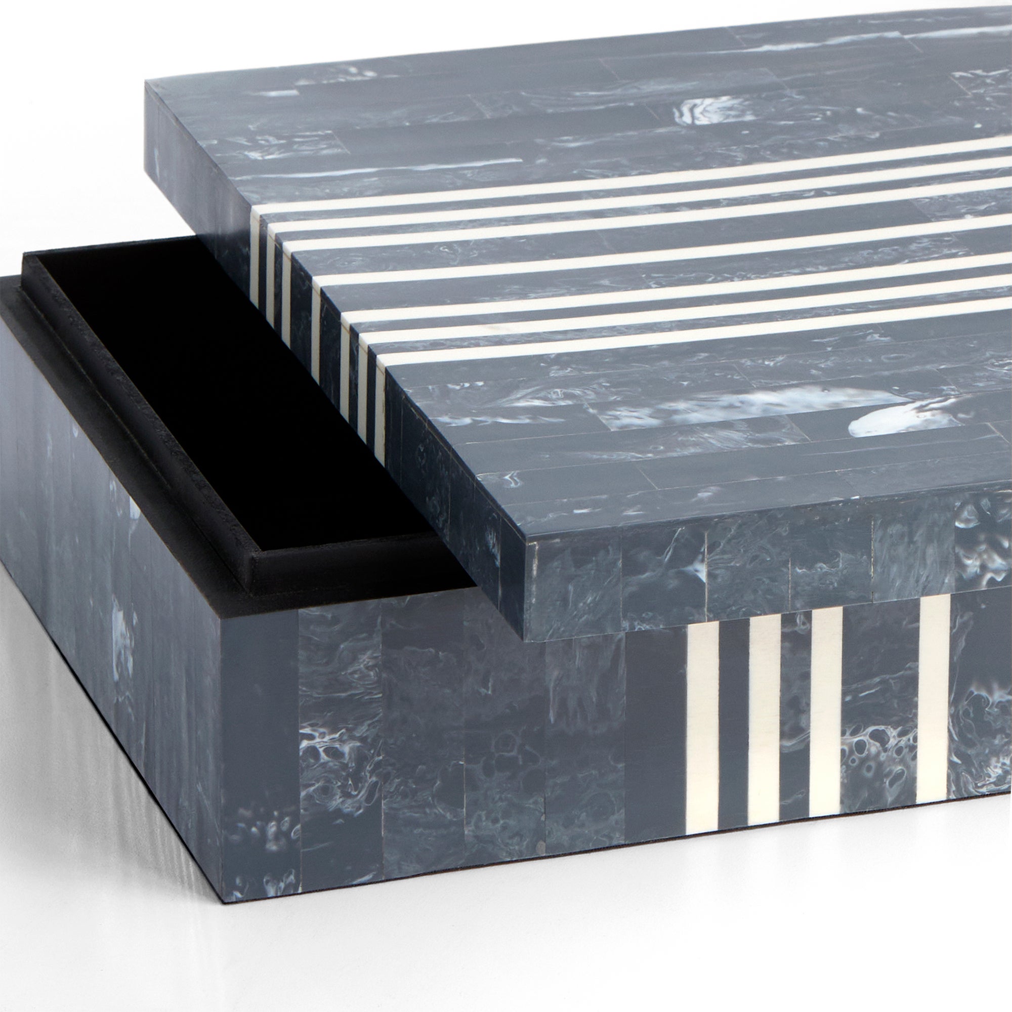 Lapis Box | Blue | White - Large - Image 3