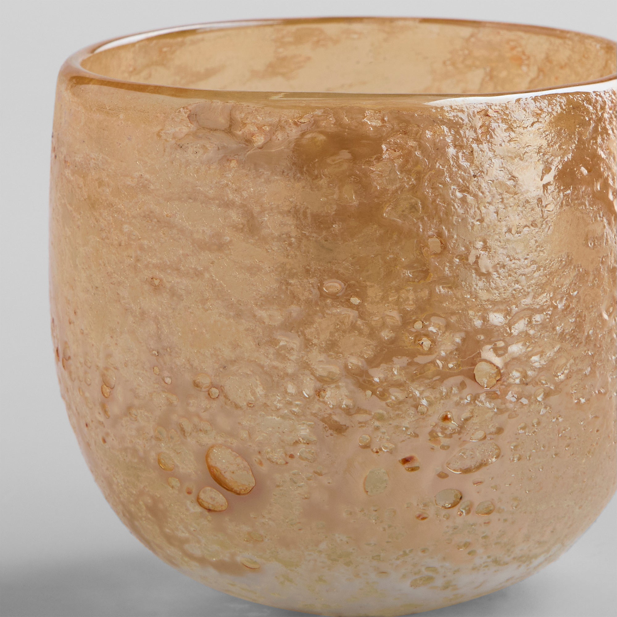 Golden Taffy Vase | Light Gold - Small - Image 3