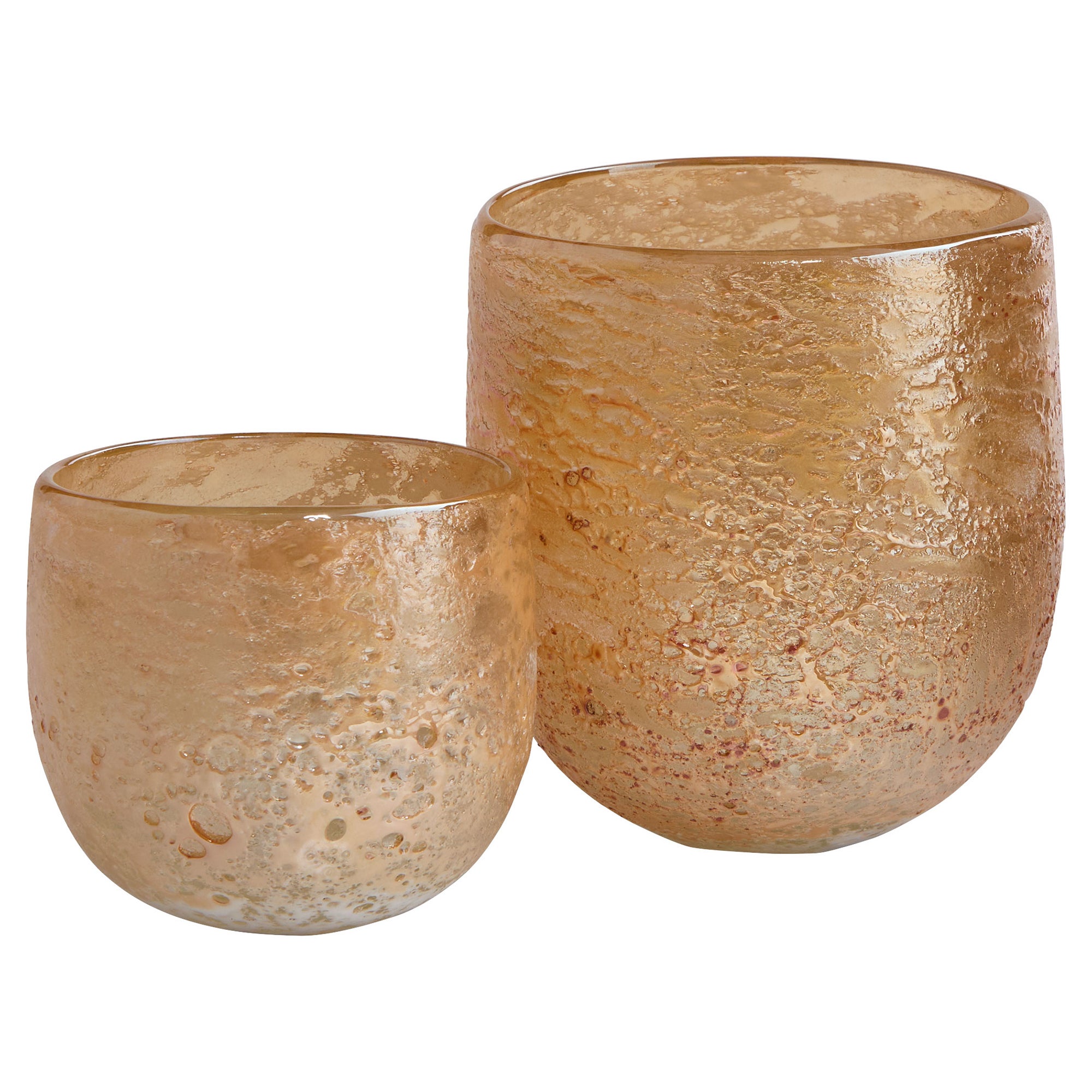Golden Taffy Vase | Light Gold - Small - Image 4