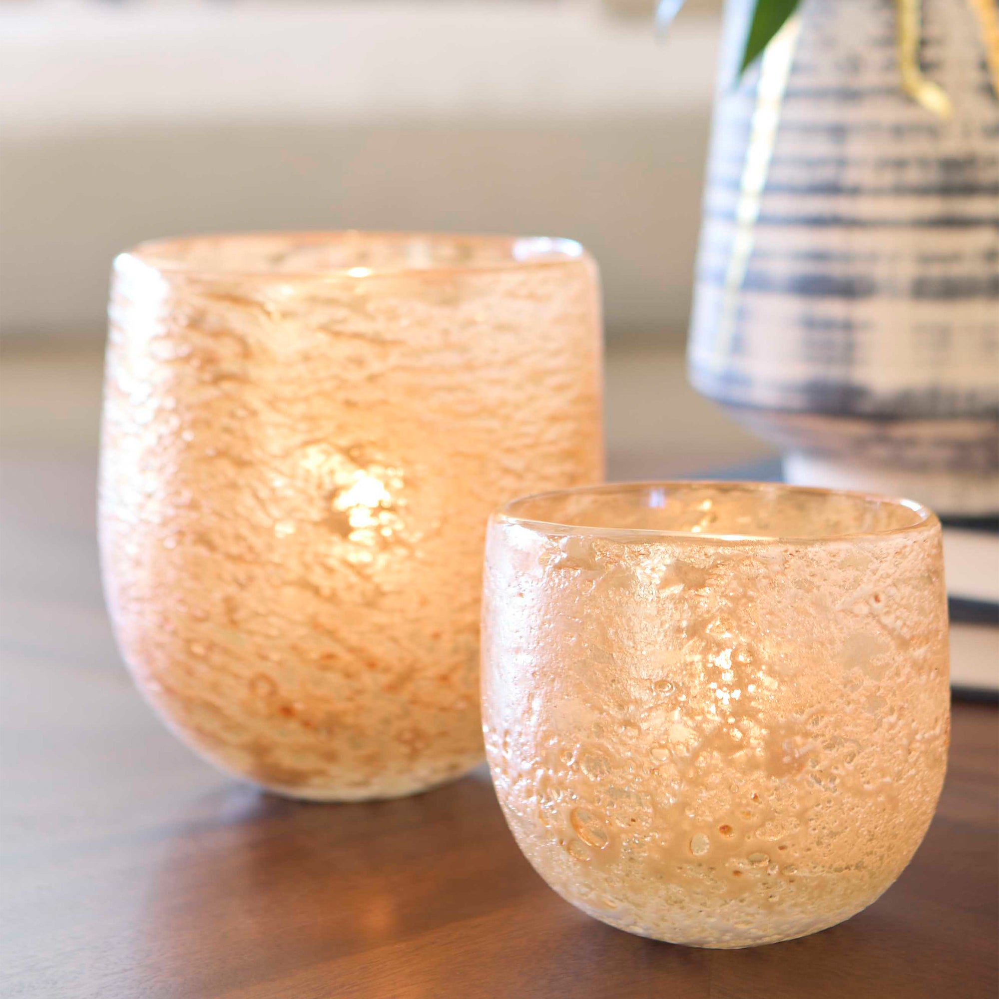 Golden Taffy Vase | Light Gold - Small - Image 6