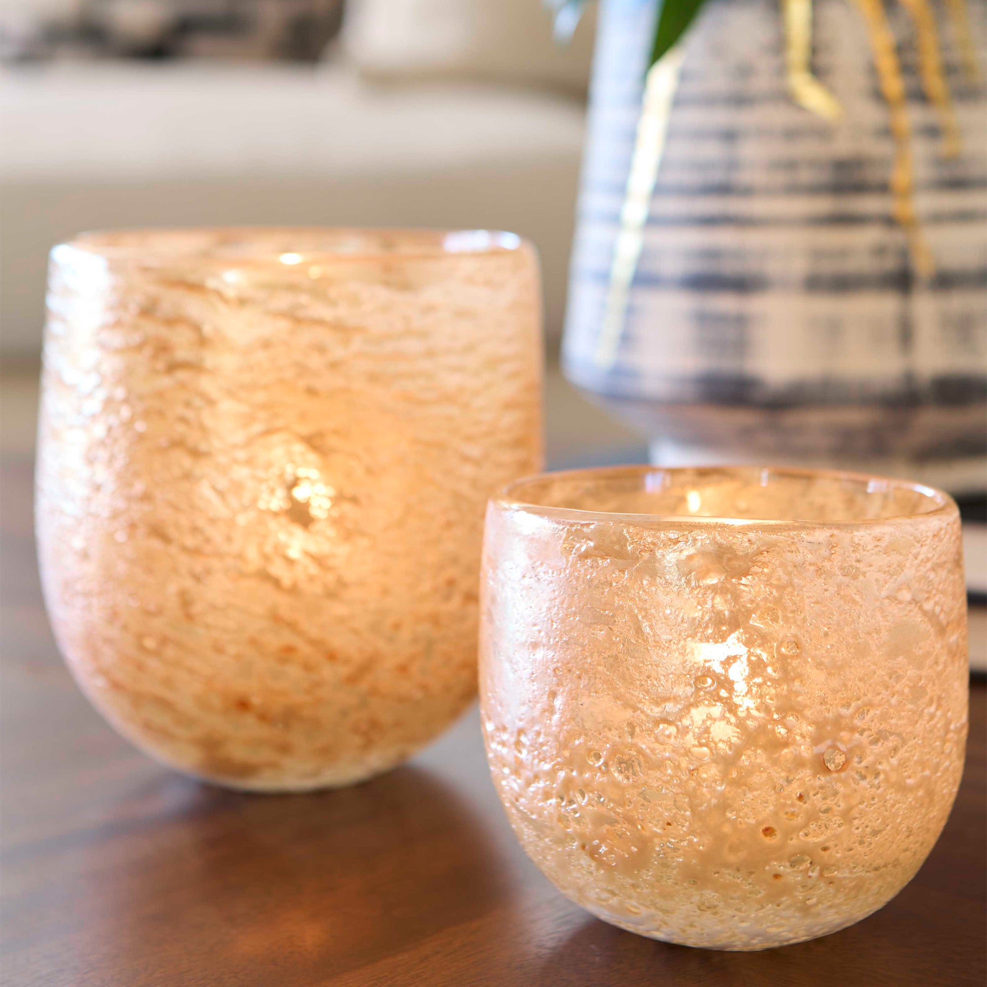 Golden Taffy Vase | Light Gold - Small - Image 7