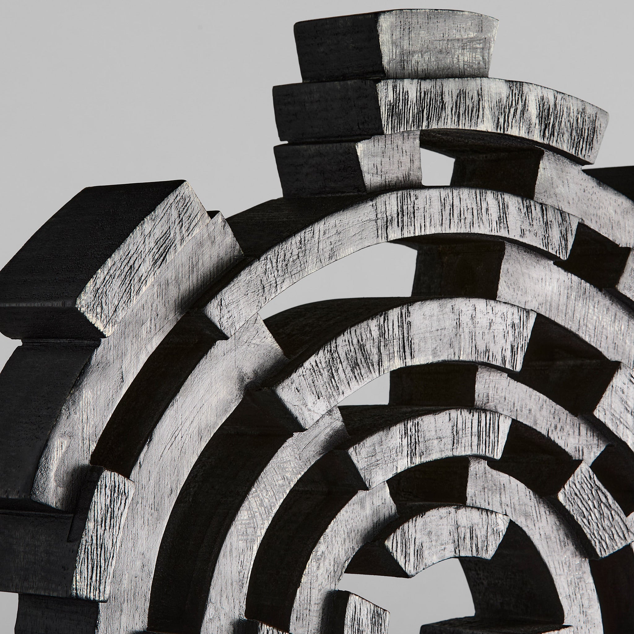 Vortex Sculpture | Dark Walnut - Large - Image 3