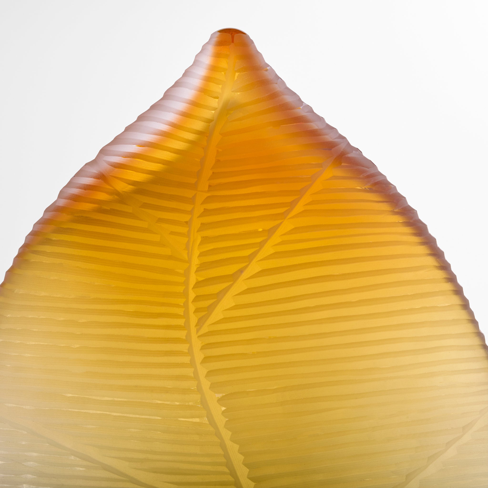 Vesper Vase | Amber | Grey - Large - Image 2