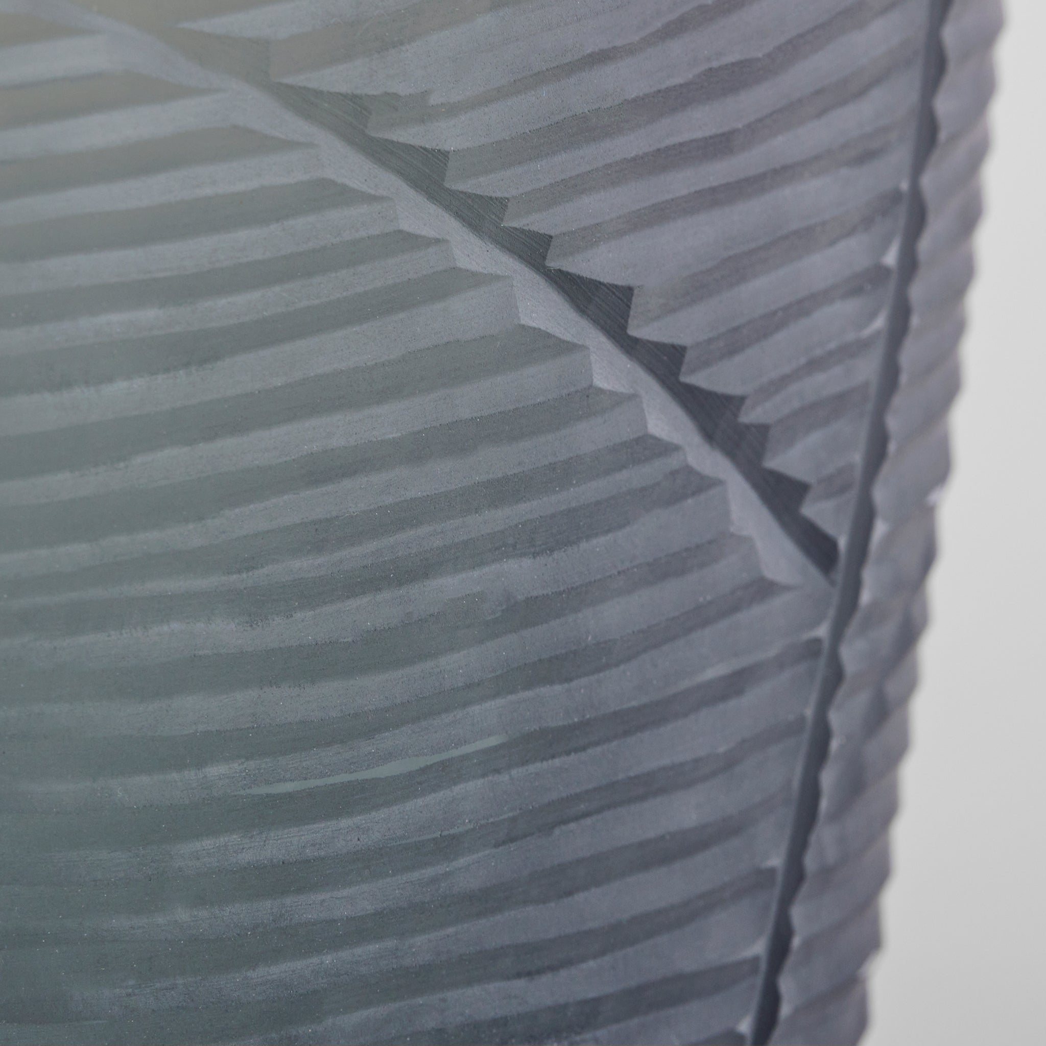 Vesper Vase | Amber | Grey - Large - Image 3