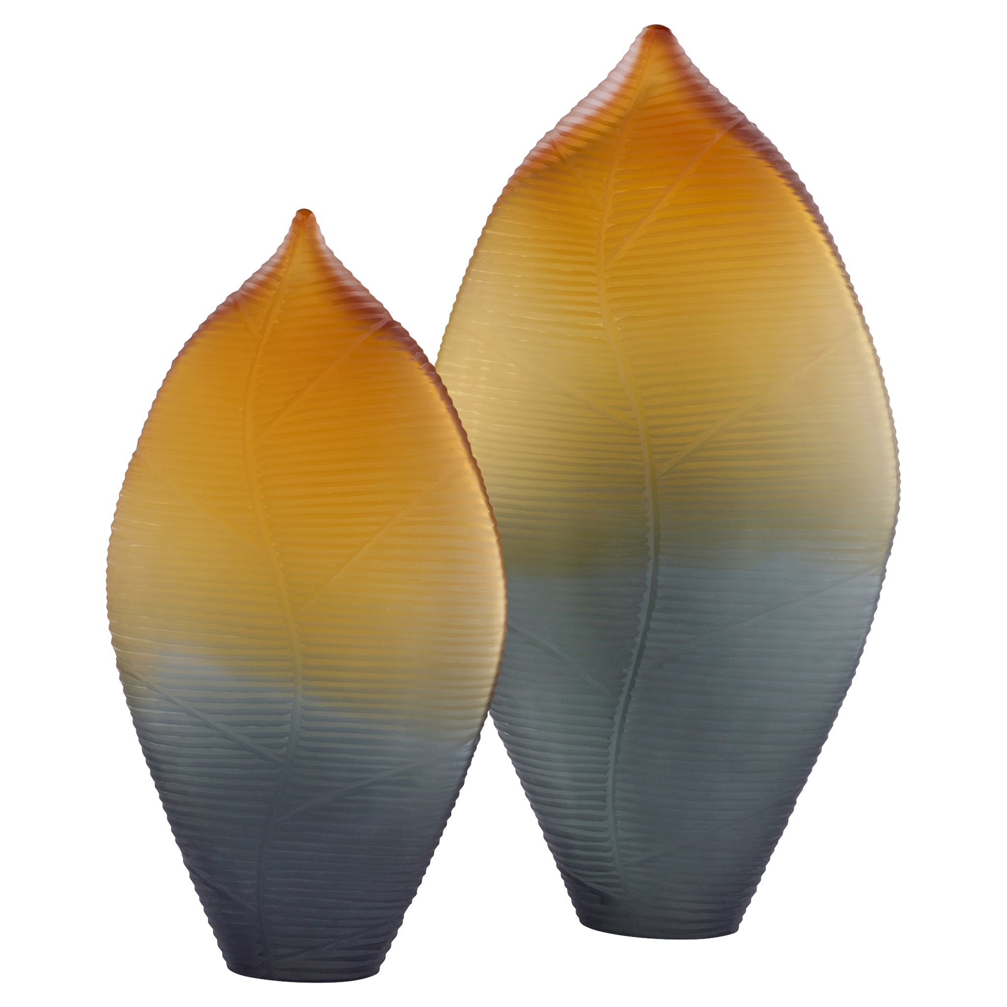 Vesper Vase | Amber | Grey - Large - Image 4