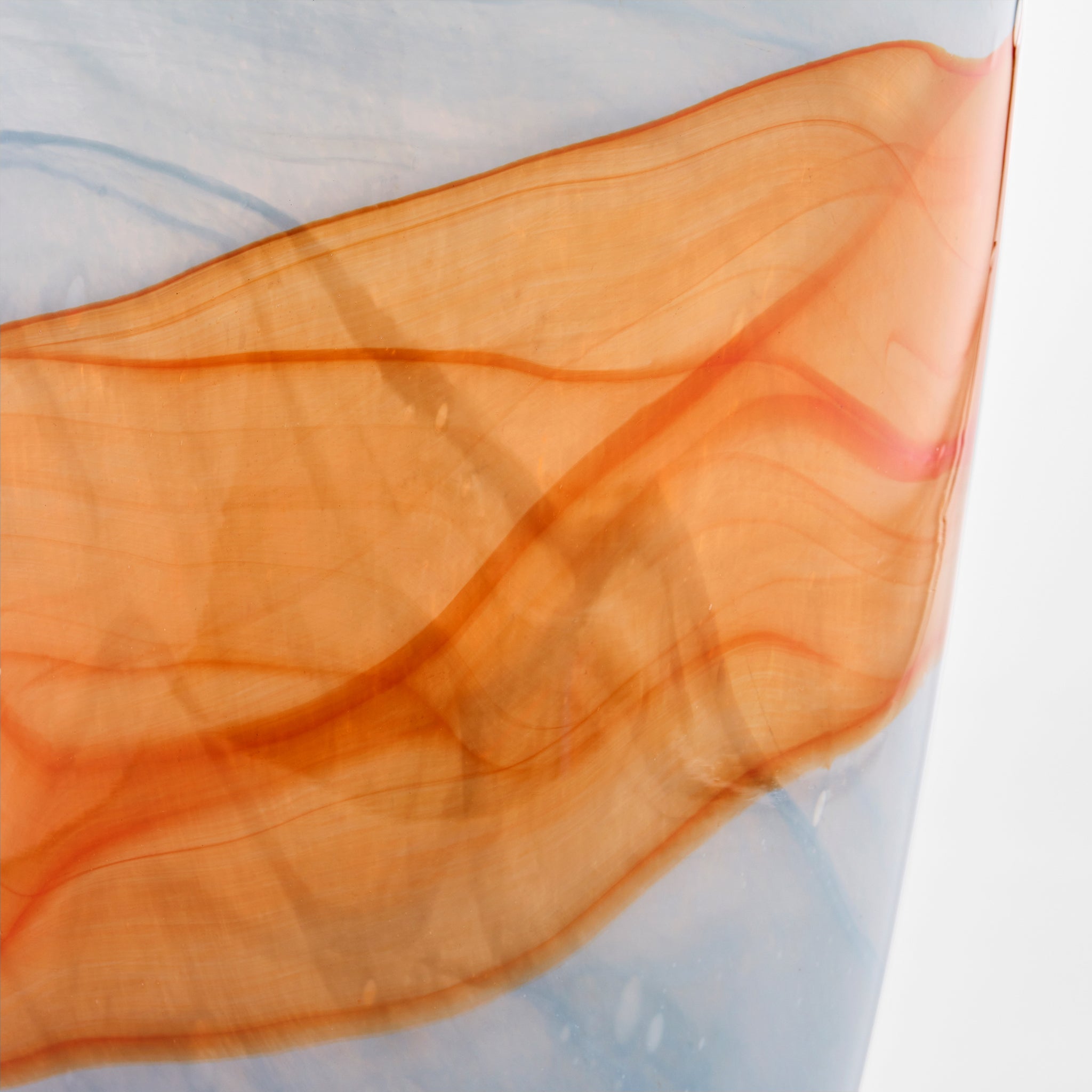 Pacaya Vase | Grey | Orange - Tall - Image 2