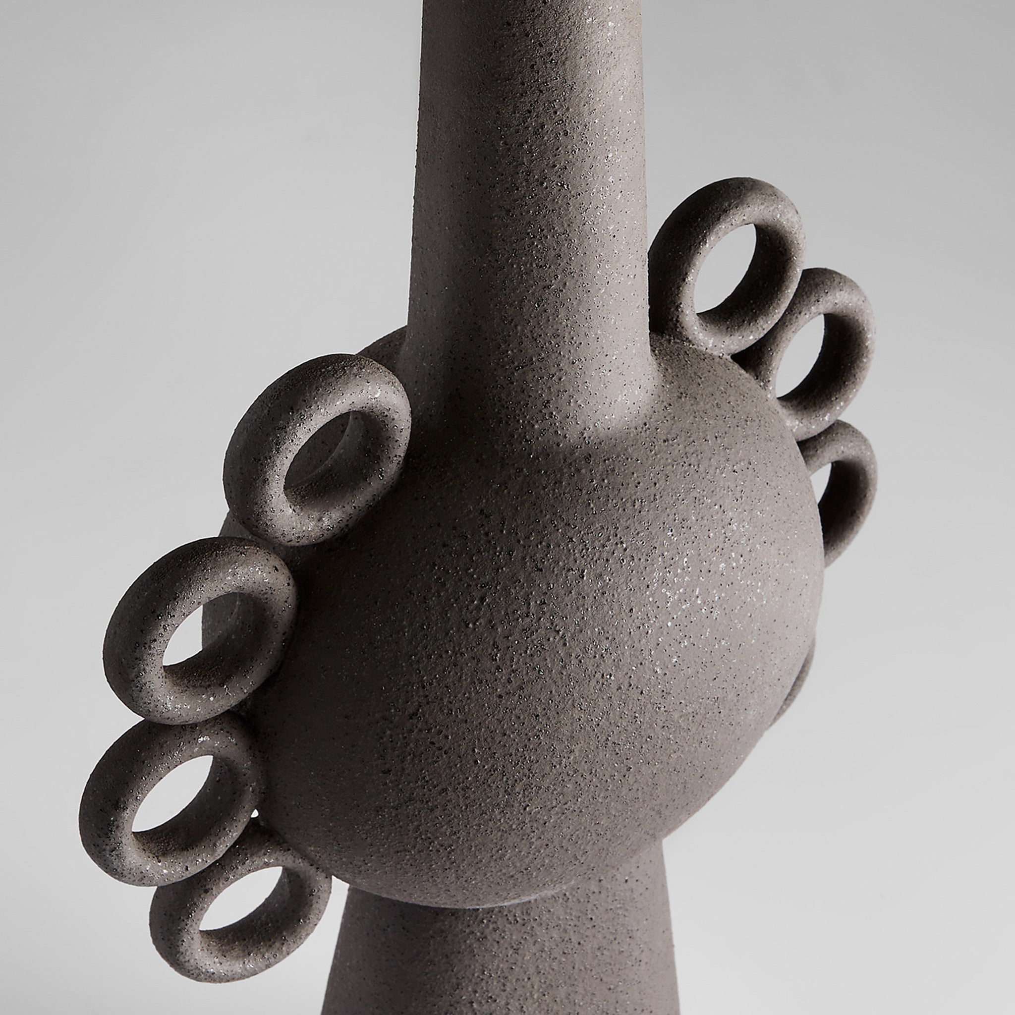 Ringlets Vase | Black - Large - Image 2