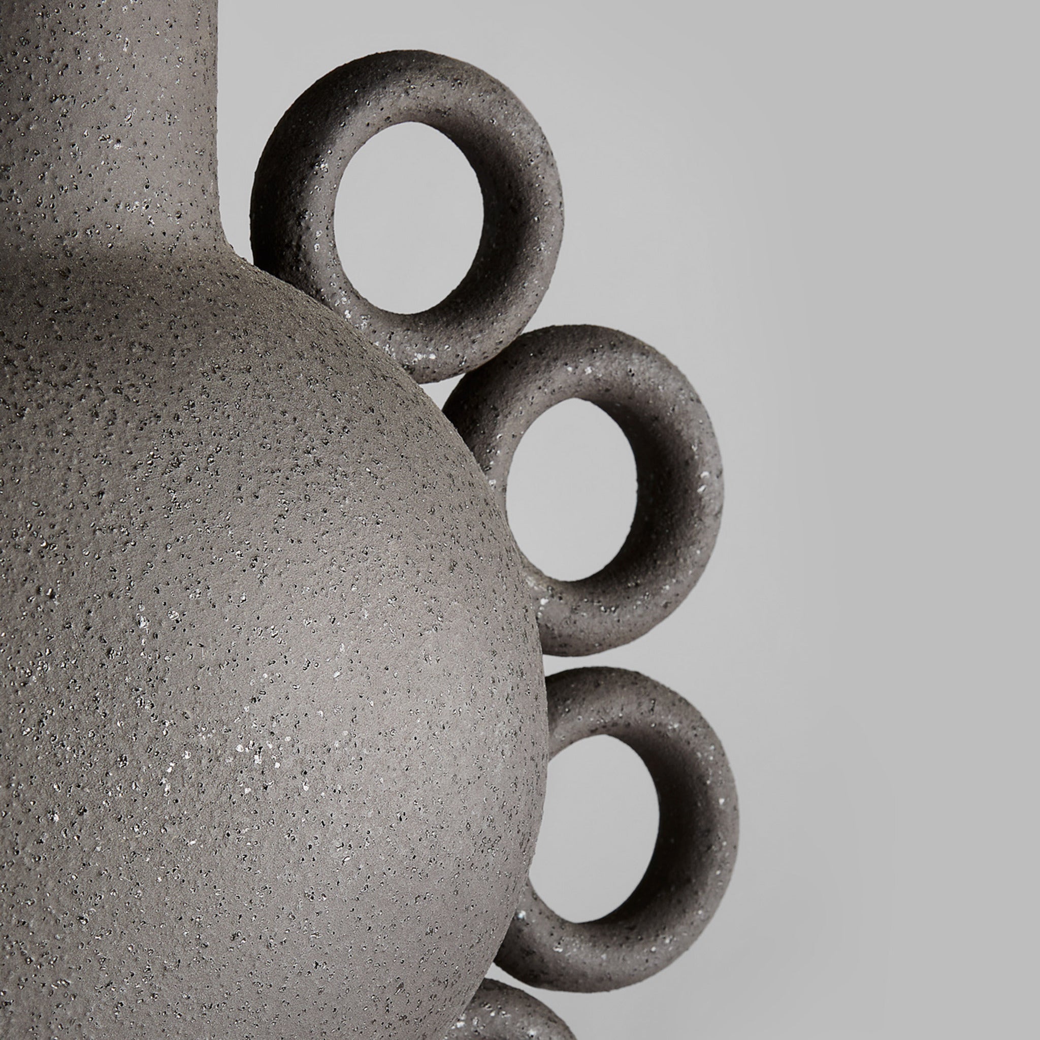 Ringlets Vase | Black - Large - Image 3