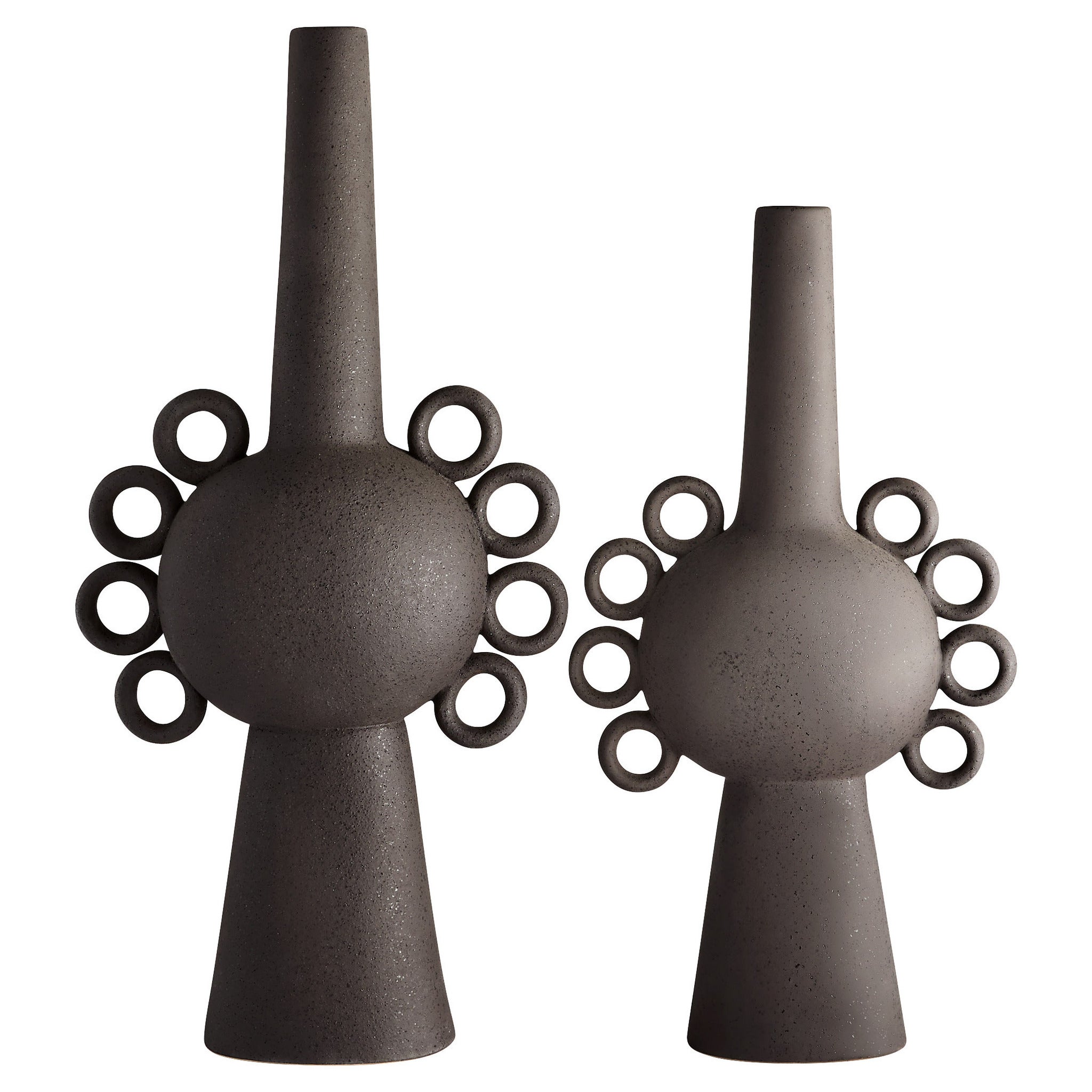 Ringlets Vase | Black - Large - Image 4