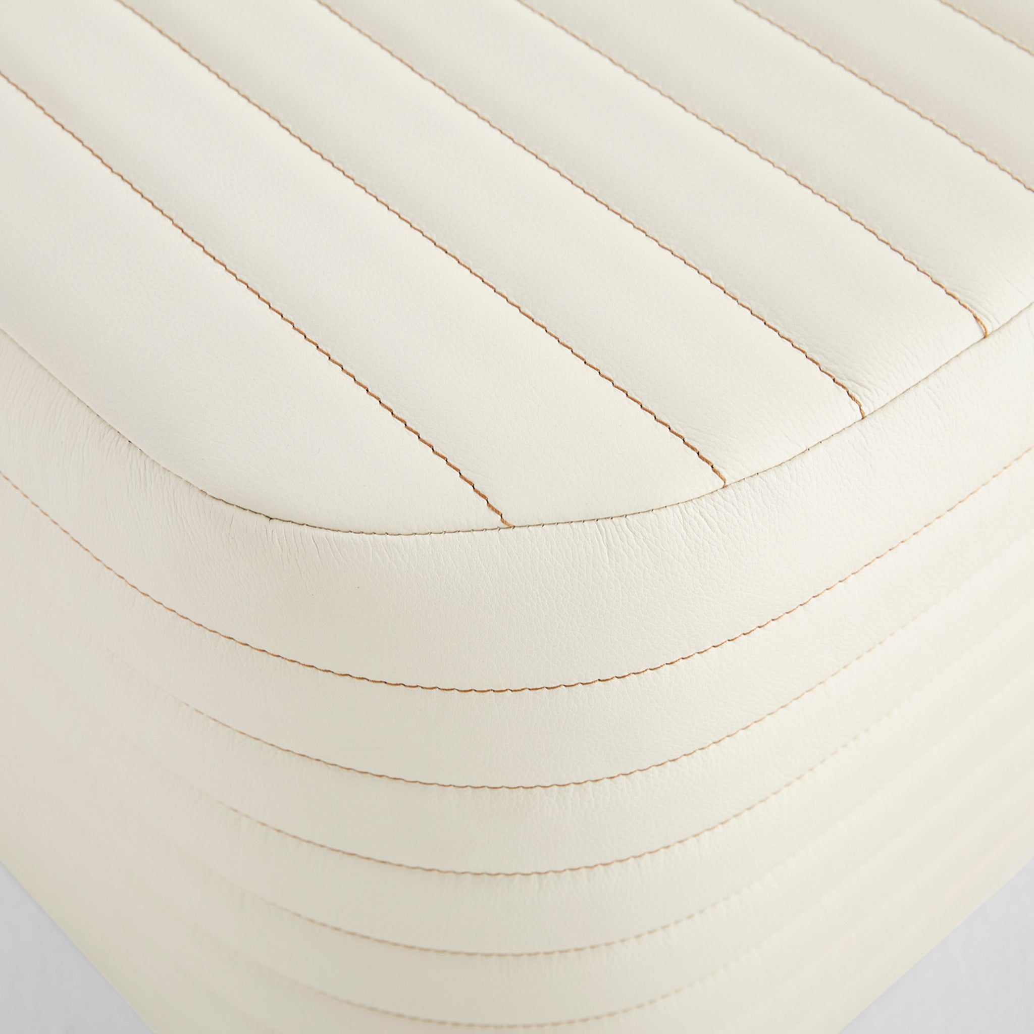 Channel Ottoman | Off-White - Image 2
